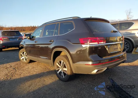 2023 Volkswagen Atlas 2.0T Se из США, поврежденный, VIN 1V2LP2CA6PC500762